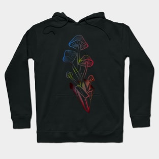 Mushroom Tatoo Hoodie